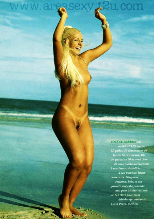 Carla Perez Pelada na Playboy (1999)