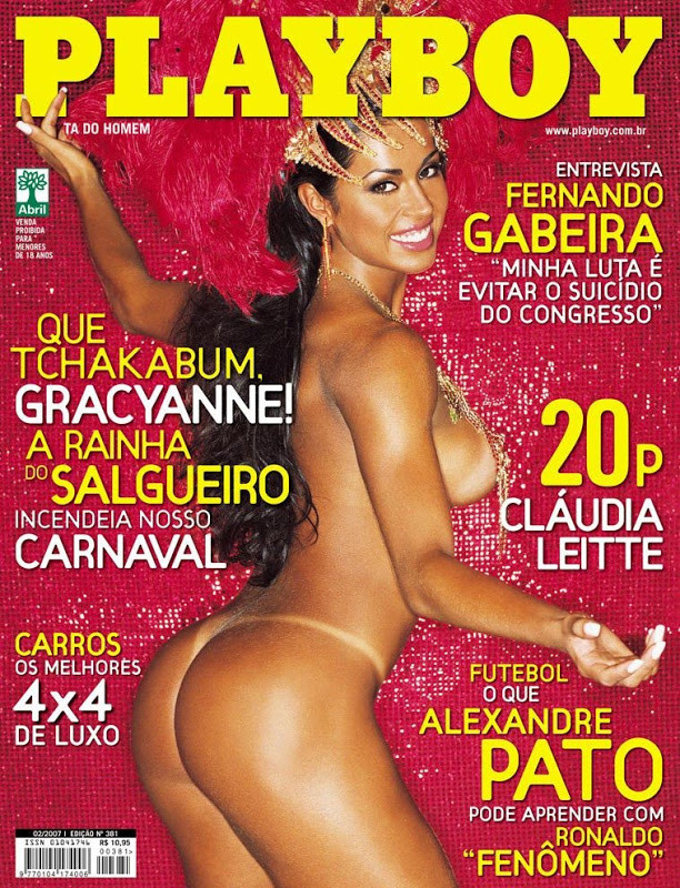 Gracyanne Barbosa Pelada na Playboy (2007)