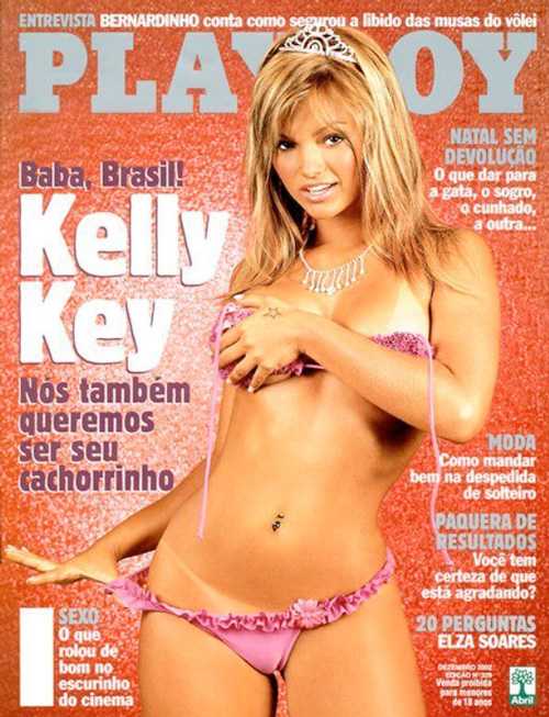 Kelly Key pelada na Playboy (Cantora Kelly Key nua)