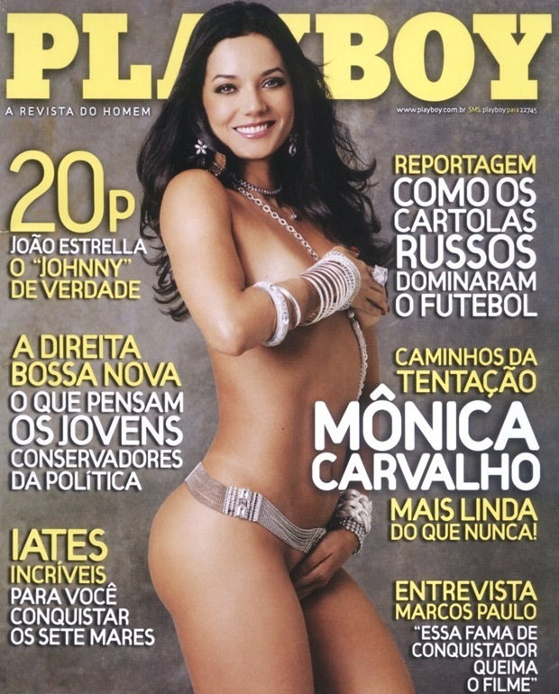 Mônica Carvalho Pelada na Playboy