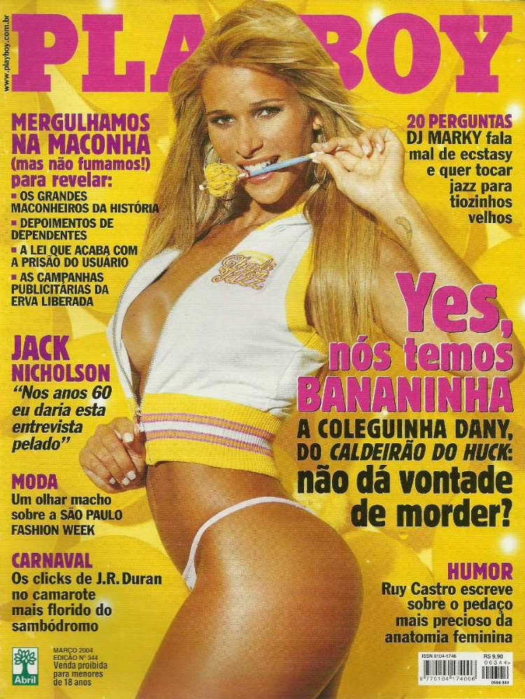 Dany Bananinha pelada na Playboy (Loirinha Gostosa)