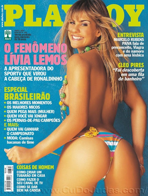 Livia Lemos Pelada na Playboy