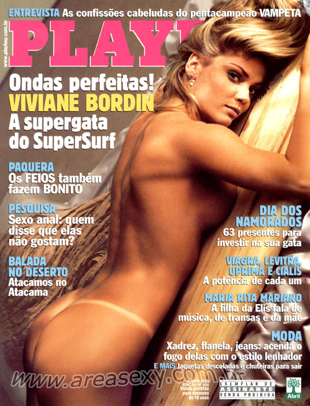 Viviane Bordin pelada na Playboy Grátis