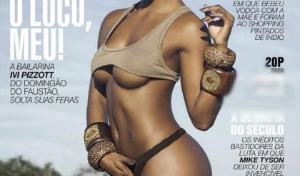 Ivi Pizzott Pelada na Playboy (Mulata Nua Perfeita)