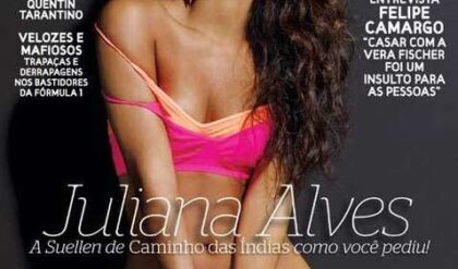 Playboy Juliana Alves ex bbb e atriz global peladinha para a Revista Playboy