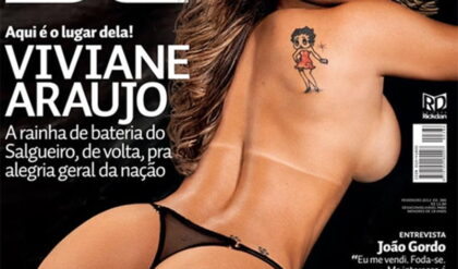 Sexy Viviane Araújo morena gostosa muito linda peladinha para a Revista Sexy