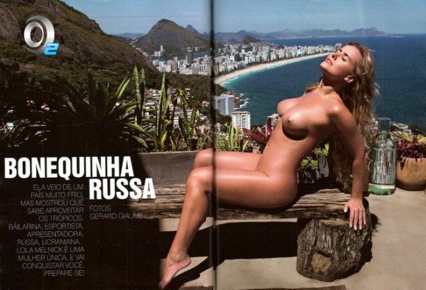 Lola Melnick do Ratinho pelada na Playboy