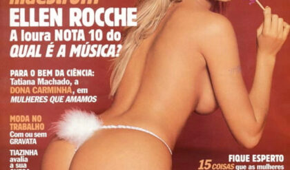 Ellen Rocche pelada na Playboy