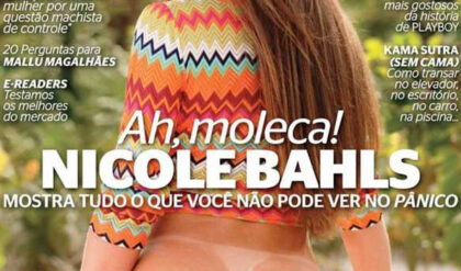 Nicole Bahls pelada na Playboy